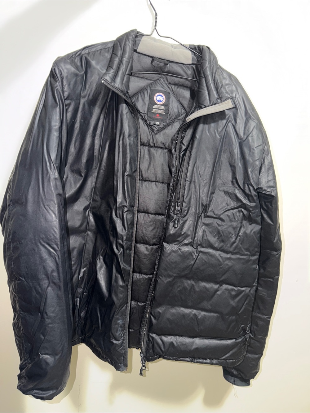 Canada Goose Men's Black Insulated Puffer Jacket